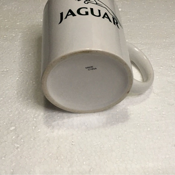 Jaguar brand ceramic white car logo mug - Picture 2 of 5